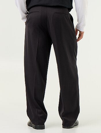 Effen wijde broek