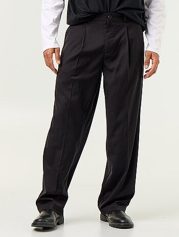 Effen wijde broek