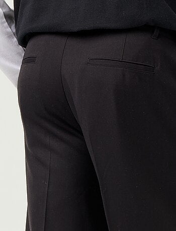 Effen wijde broek