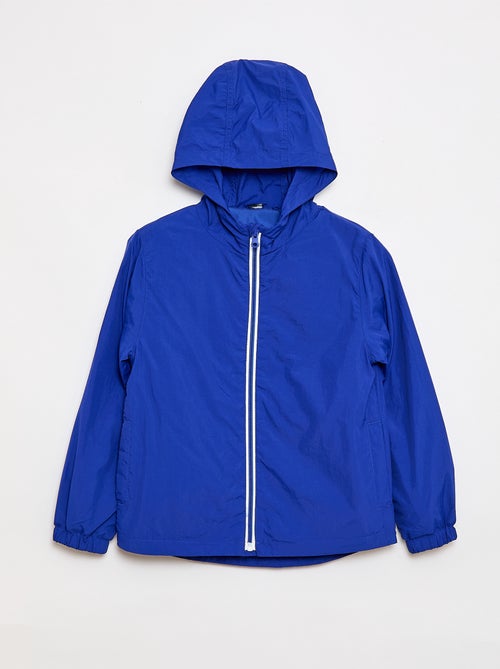 Effen windjas dat in de capuchon kan worden opgeborgen - Kiabi