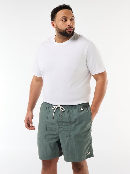 Effen zwembermuda - Kiabi