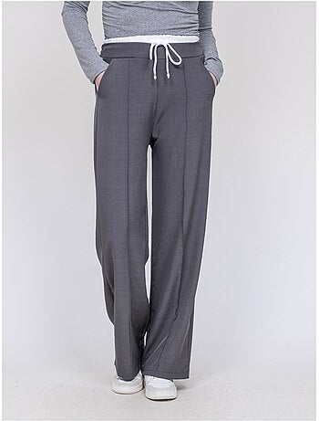 Egleny broek met dubbele riem