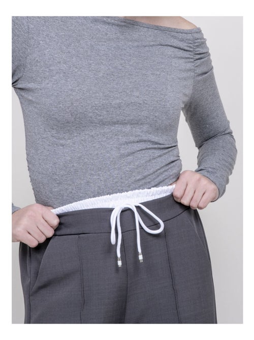 Egleny broek met dubbele riem - Kiabi Egleny broek met dubbele riem - Kiabi