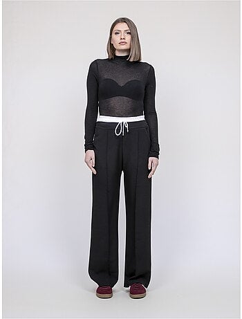 Egleny broek met dubbele riem