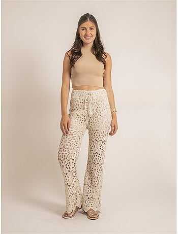 Elasma gehaakte broek