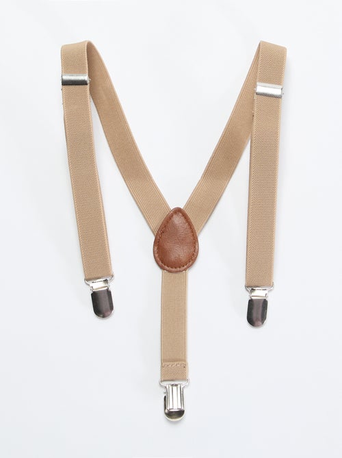 Elastische effen bretels - Kiabi