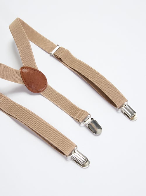Elastische effen bretels - Kiabi