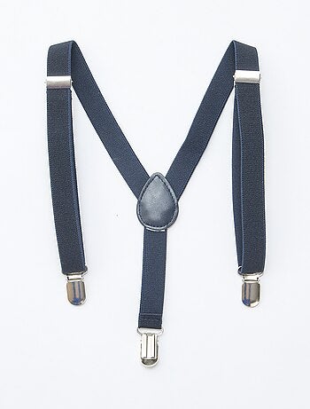 Elastische effen bretels