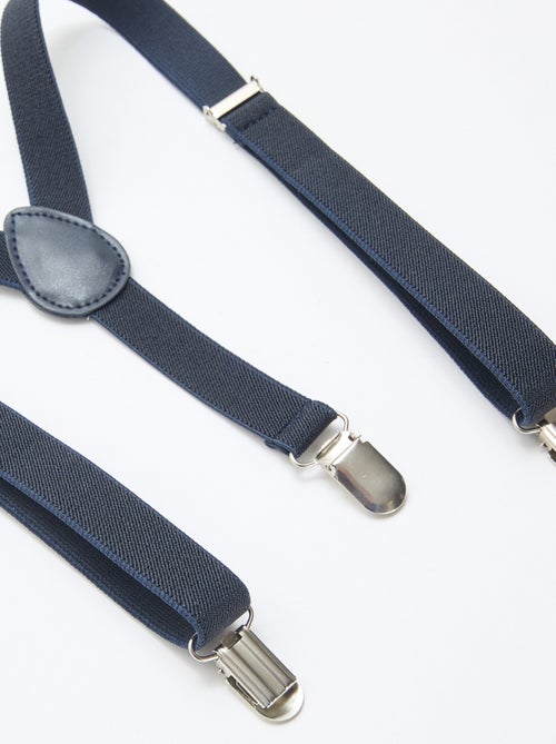 Elastische effen bretels - Kiabi