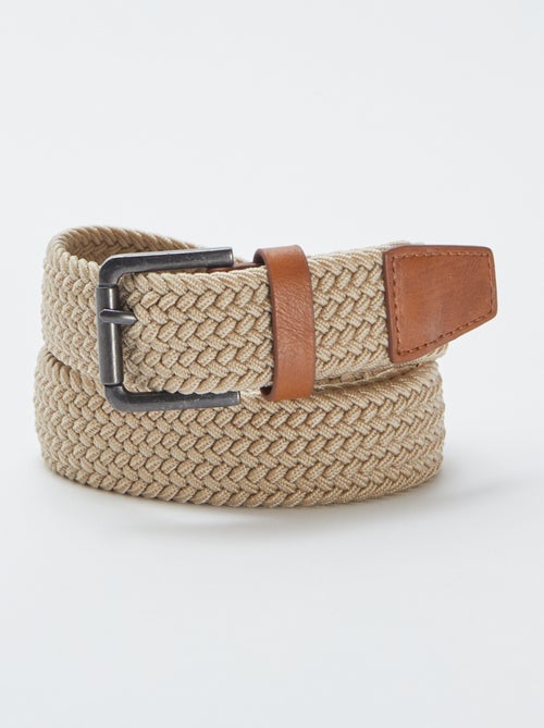Elastische, gevlochten ceintuur - Kiabi