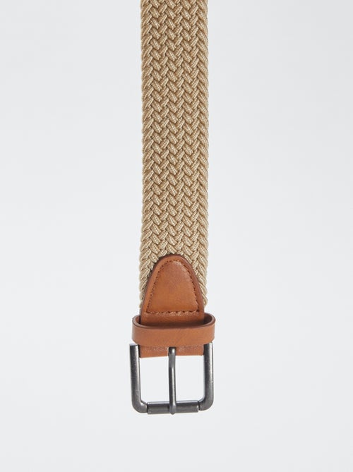 Elastische, gevlochten ceintuur - Kiabi