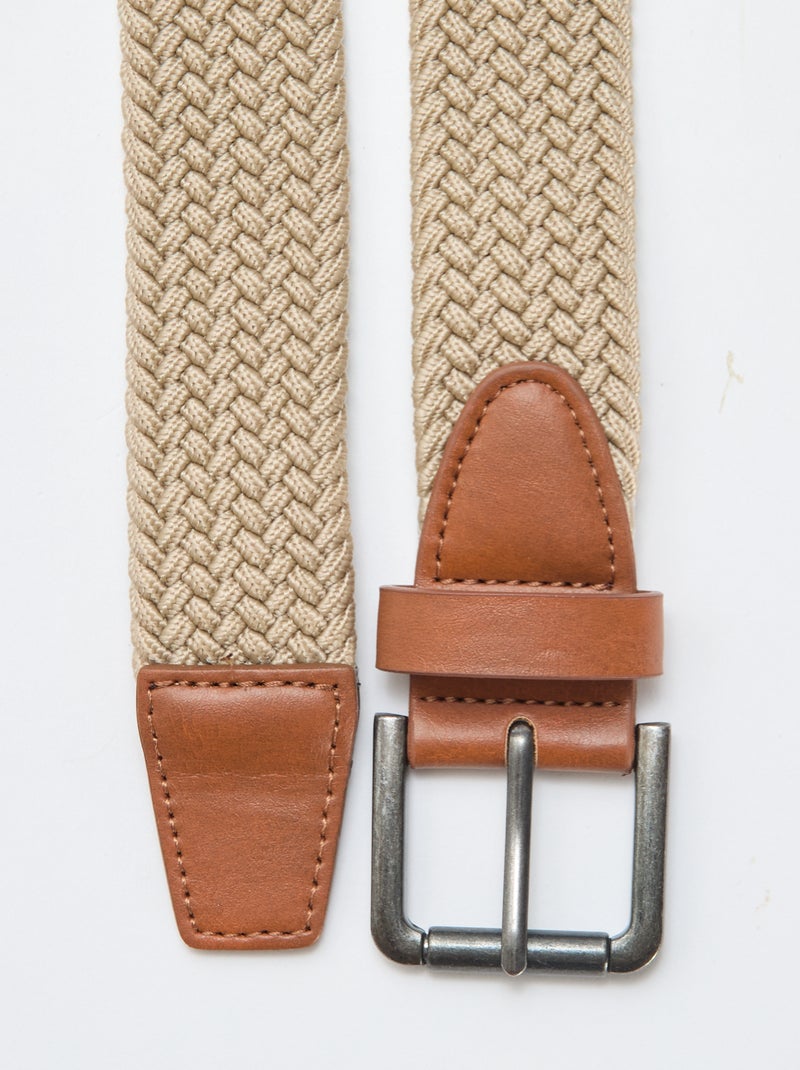 Elastische, gevlochten ceintuur Biege - Kiabi