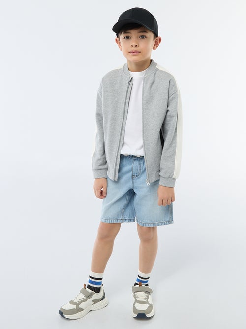 Elastische jeansshort - Kiabi