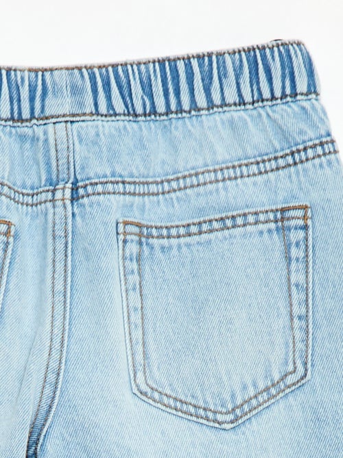 Elastische jeansshort - Kiabi