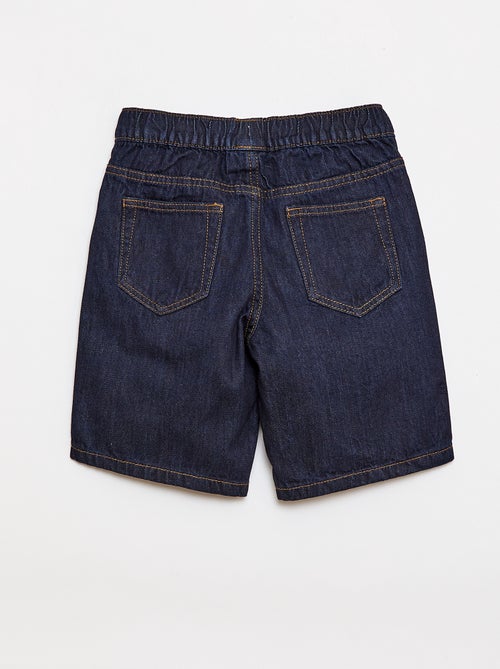 Elastische jeansshort - Kiabi