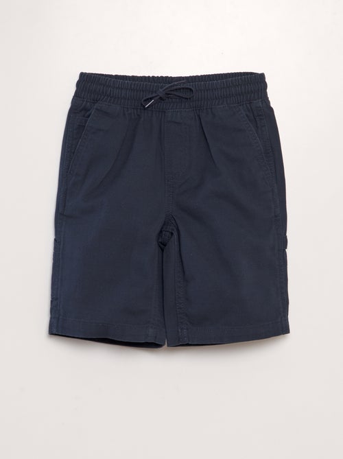 Elastische short met spijkereffect - Kiabi