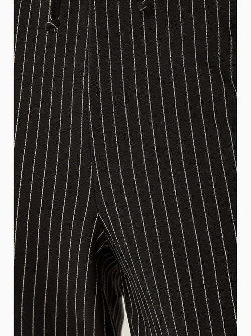 Elastische taille gestreepte broek hiccup - Kiabi