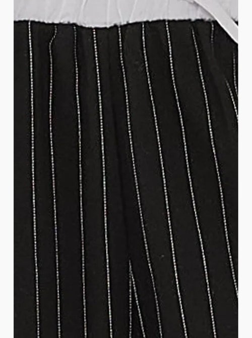 Elastische taille gestreepte broek hiccup - Kiabi
