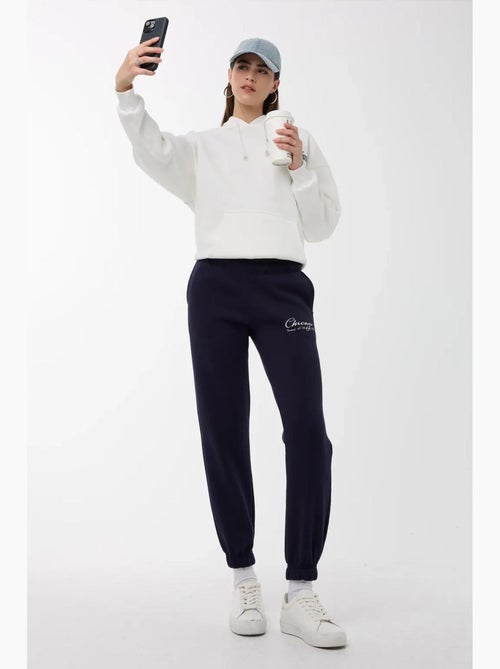 Elastische taille joggingbroek hiccup - Kiabi