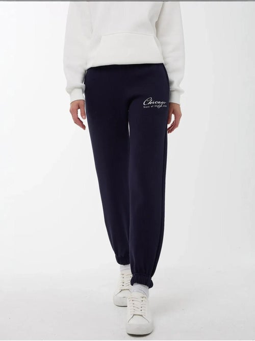 Elastische taille joggingbroek hiccup - Kiabi