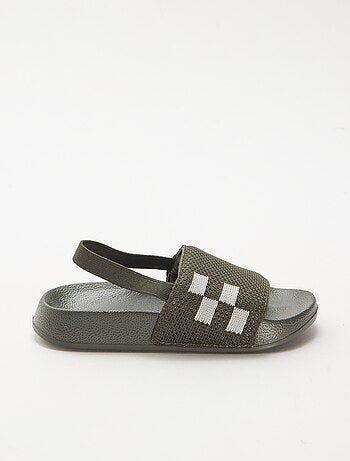 Elastische zwembadslippers
