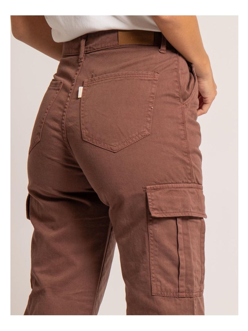 ELECTRA cargo broek Bruin - Kiabi