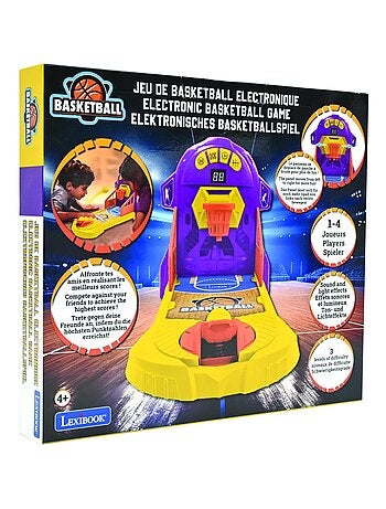Electronic basketball game met verlichting en geluid