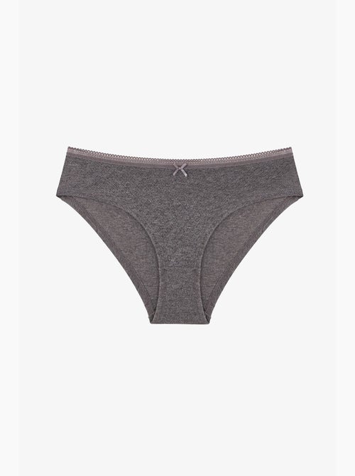 Elegance pointel hipster slip penti - Kiabi