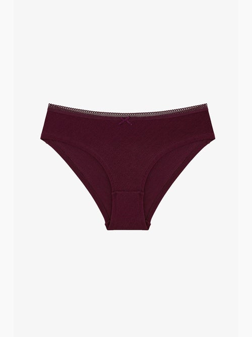 Elegance pointel hipster slip penti - Kiabi