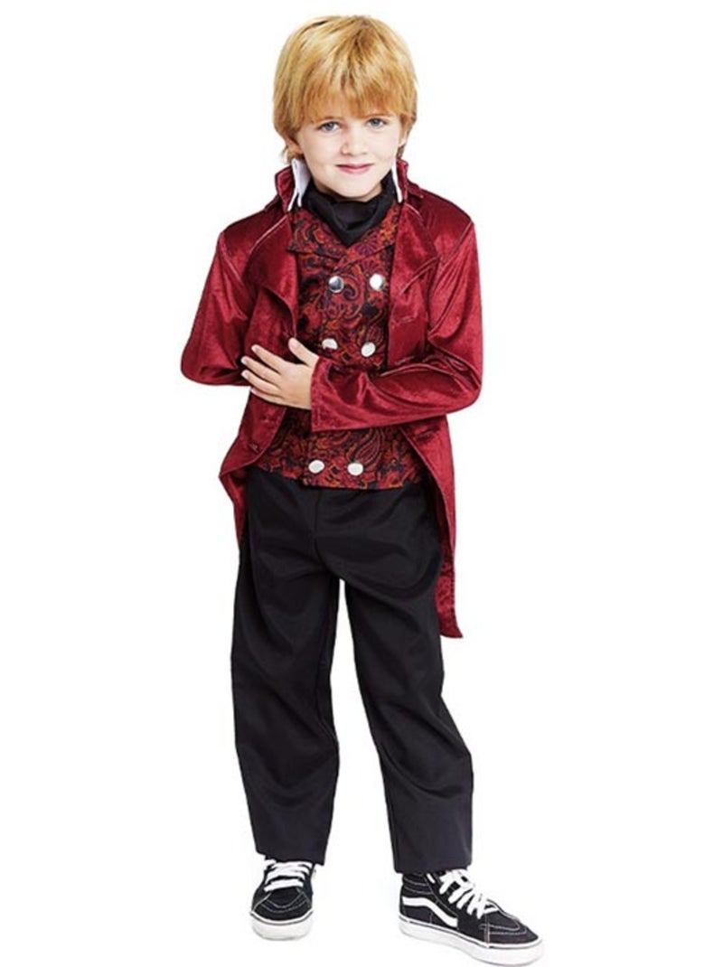 Elegant bordeauxrood Engels hertogskostuum Multicolor - Kiabi