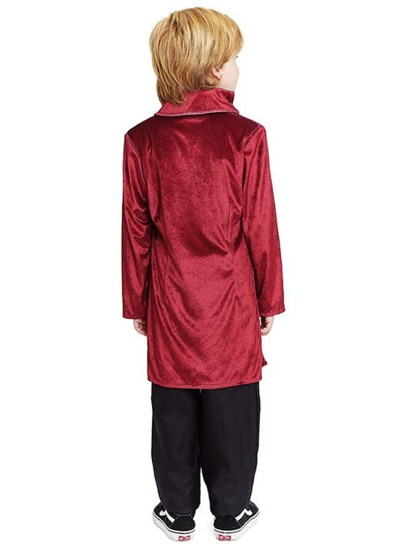 Élégant costume de duc anglais bordeaux Multicolore - Kiabi