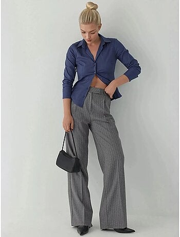 Elegant overhemd met lange mouwen en knoopsluiting hiccup