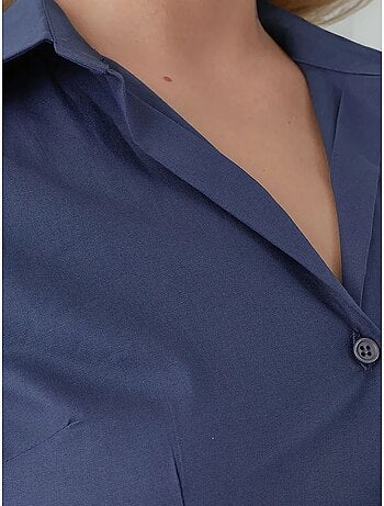 Elegant overhemd met lange mouwen en knoopsluiting hiccup