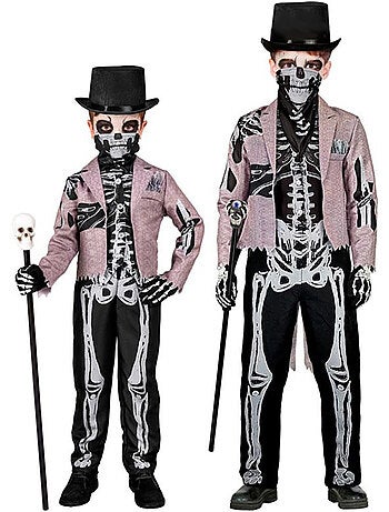 Elegant skeletkostuum