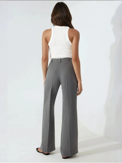 Elegante broek met rechte pijpen hiccup - Kiabi Elegante broek met rechte pijpen hiccup - Kiabi
