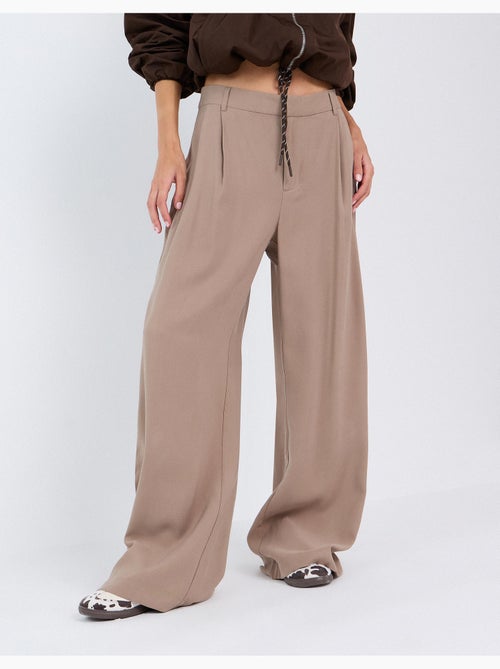 Elegante geplooide broek, mo fashion - Kiabi