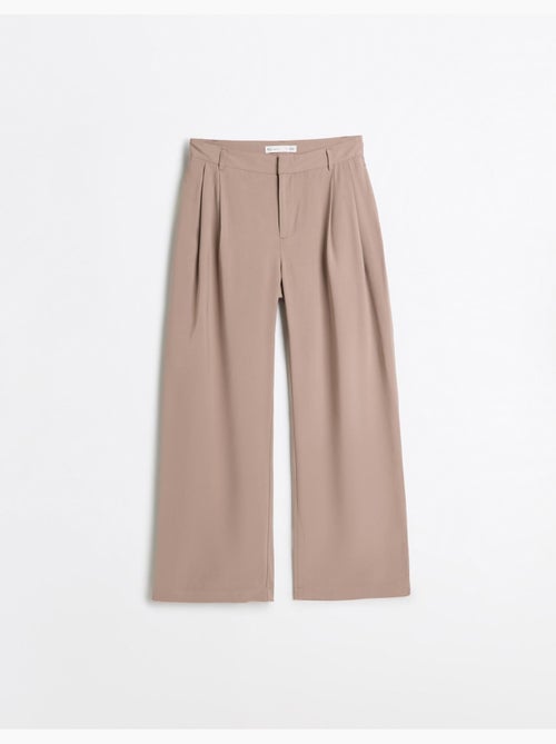 Elegante geplooide broek, mo fashion - Kiabi