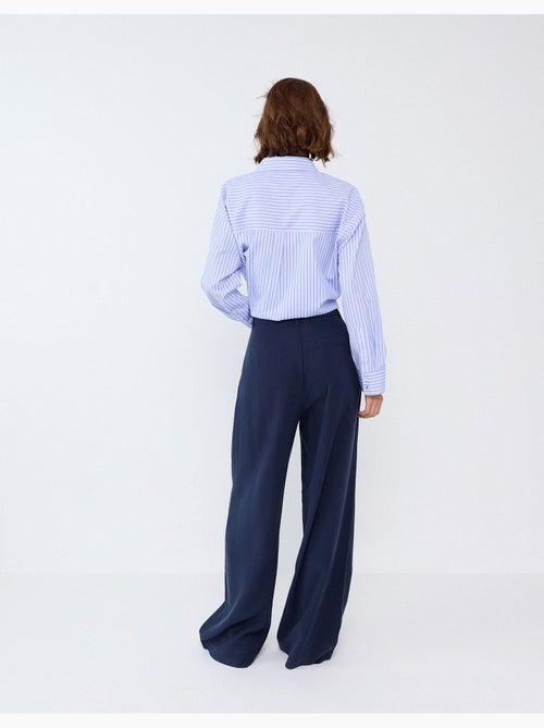 Elegante geplooide broek, mo fashion - Kiabi