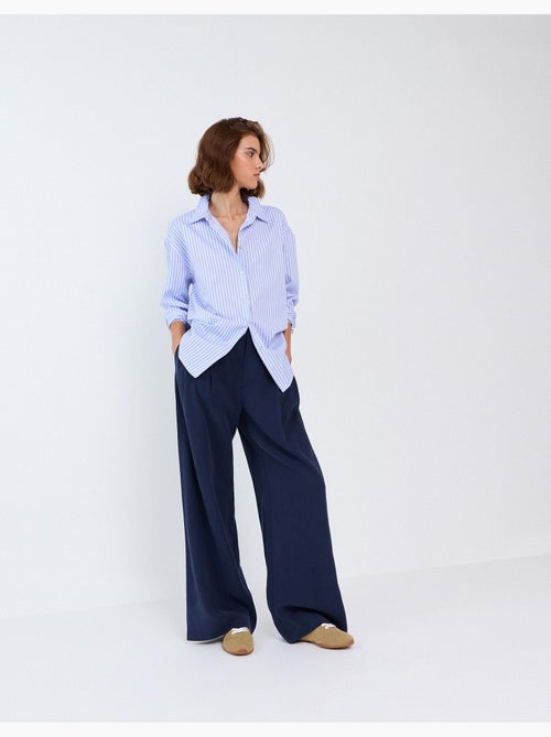 Elegante geplooide broek, mo fashion - Kiabi