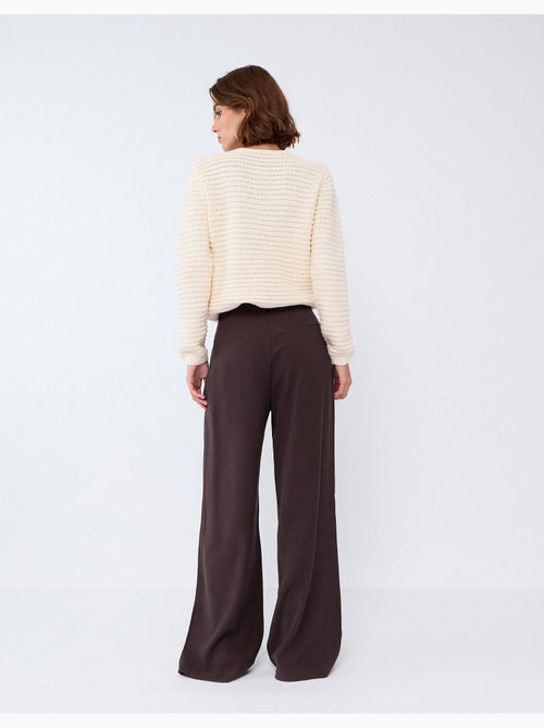 Elegante geplooide broek, mo fashion - Kiabi