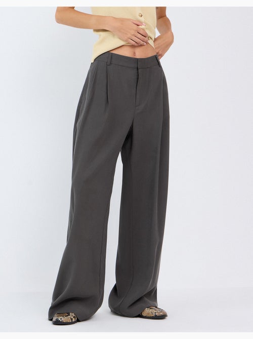 Elegante geplooide broek, mo fashion - Kiabi