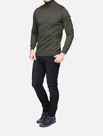 Elegante trui met col - Frilivin