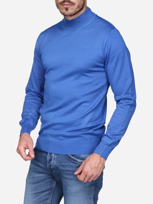 Elegante trui met hoge kraag en lange mouwen - Frilivin - Kiabi Elegante trui met hoge kraag en lange mouwen - Frilivin - Kiabi