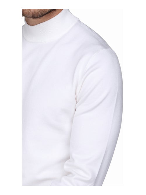 Elegante trui met hoge kraag en lange mouwen - Frilivin - Kiabi Elegante trui met hoge kraag en lange mouwen - Frilivin - Kiabi