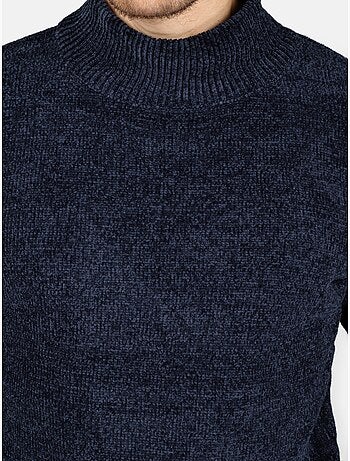 Elegante trui met opstaande kraag - Kenzarro