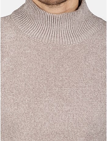 Elegante trui met opstaande kraag - Kenzarro