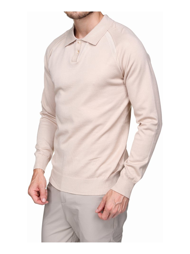 Elegante trui met polokraag - Frilivin Crème - Kiabi