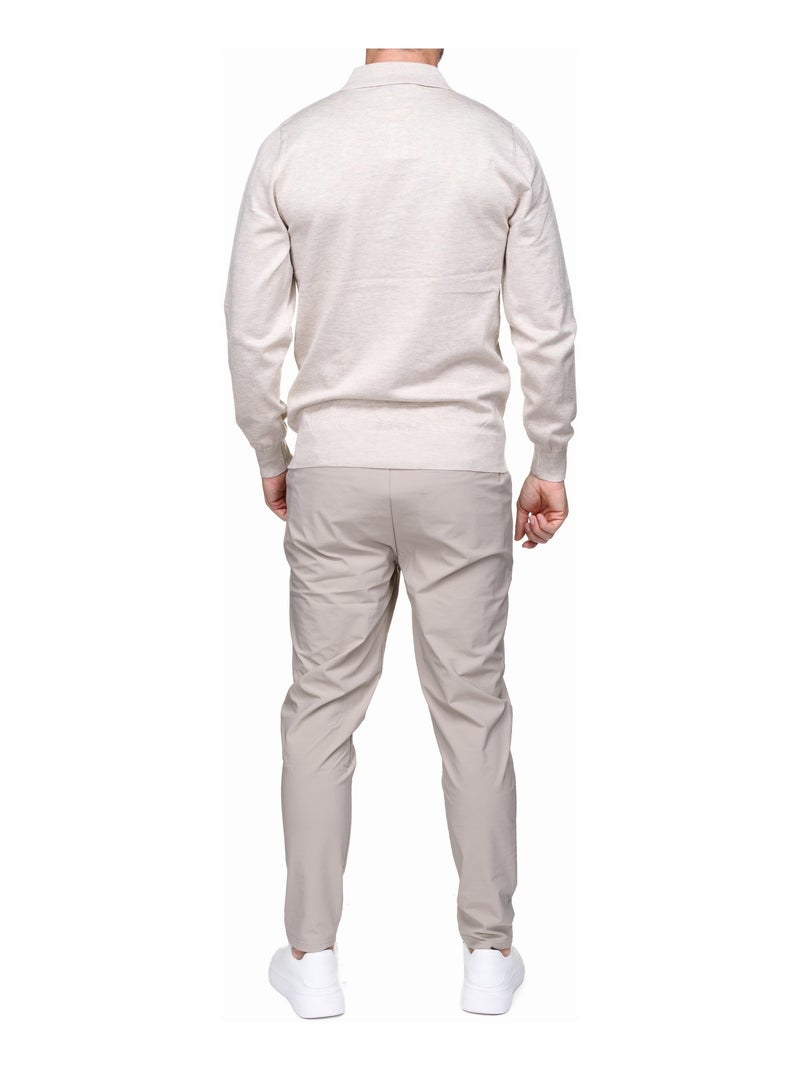 Elegante trui met polokraag - Frilivin Crème - Kiabi