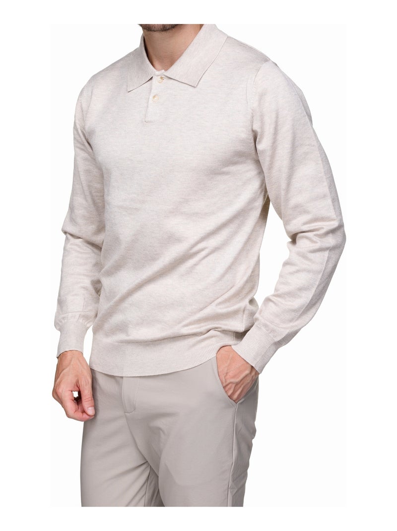 Elegante trui met polokraag - Frilivin Crème - Kiabi
