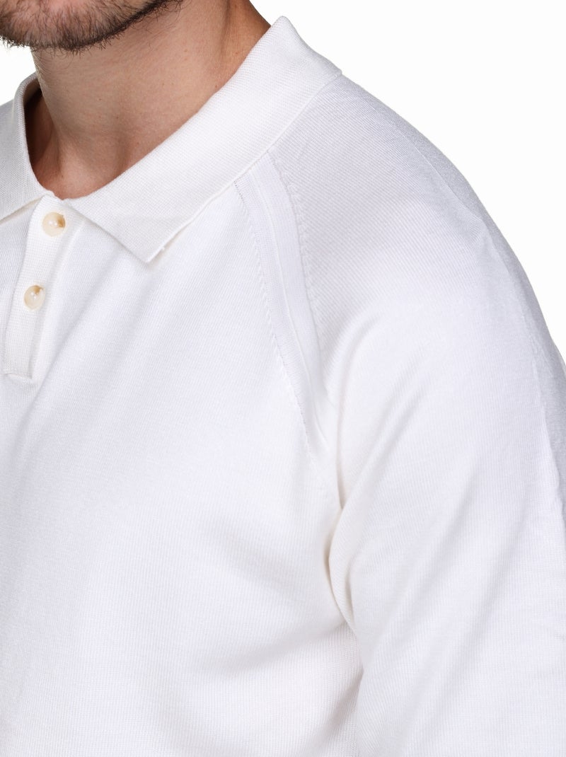 Elegante trui met polokraag - Frilivin Wit - Kiabi